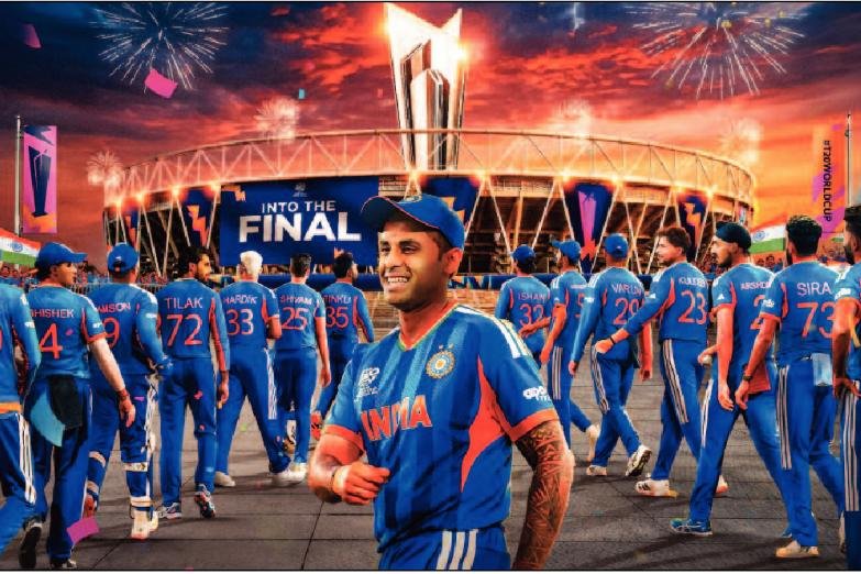 టీ20 వరల్డ్ కప్ ఫైనల్ చేరిన భారత్